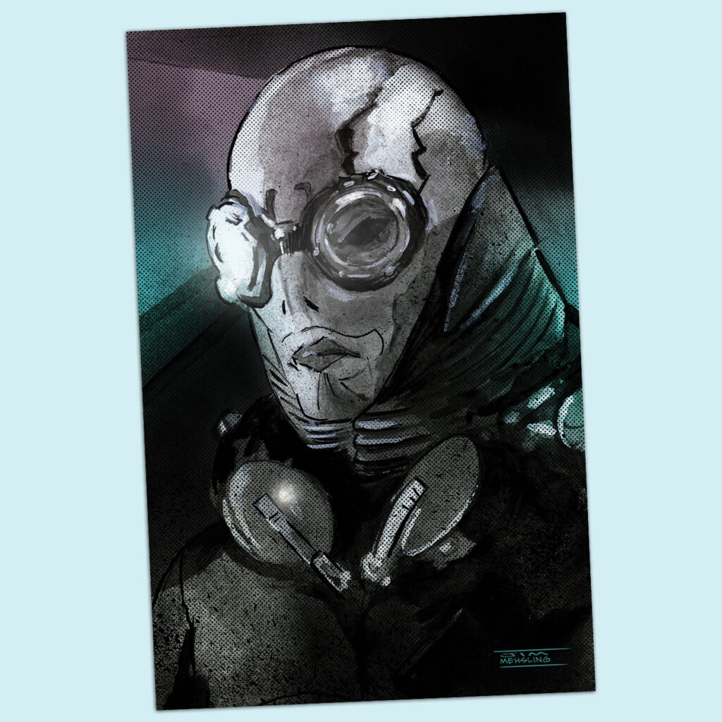Abe Sapien Print